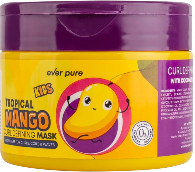 Tropical Mango Curl Defining Mask with Coconut  Avacado